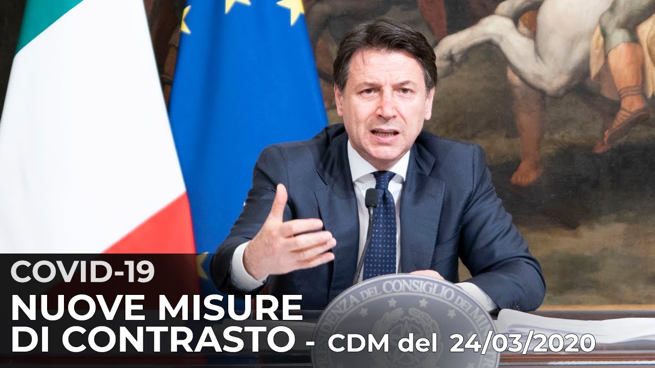 Consiglio dei Ministri n. 38, conferenza stampa del Presidente Conte