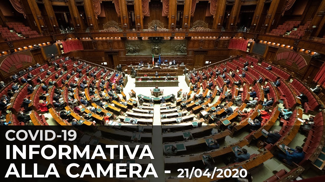 Covid-19, informativa del Presidente Conte alla Camera dei Deputati