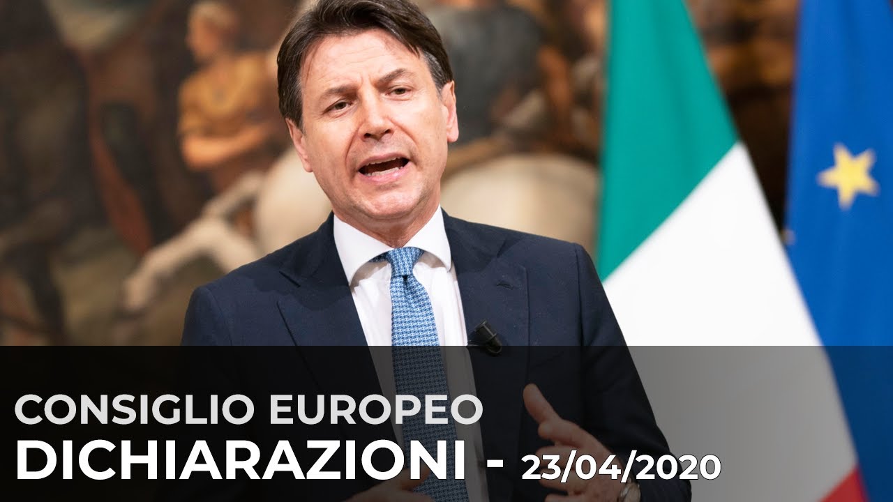 Dichiarazioni del Presidente Conte