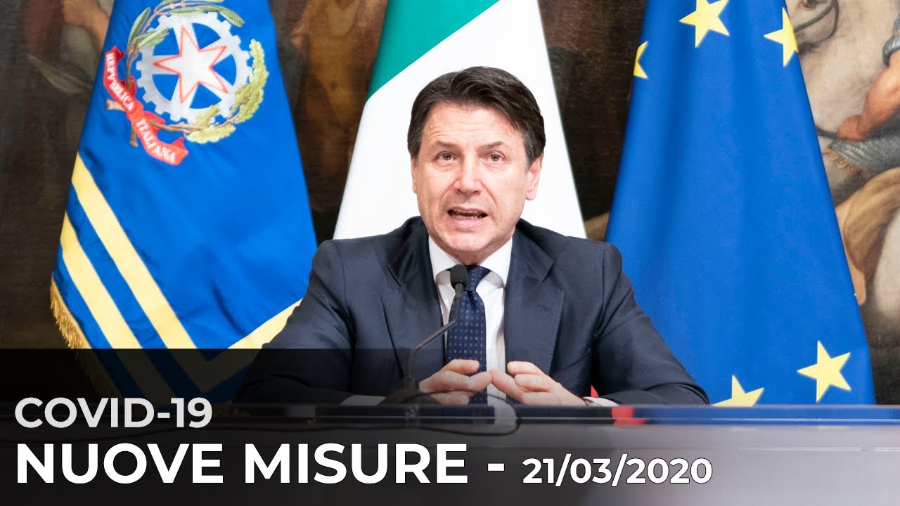 Dichiarazioni del Presidente Conte - 21/03/2020