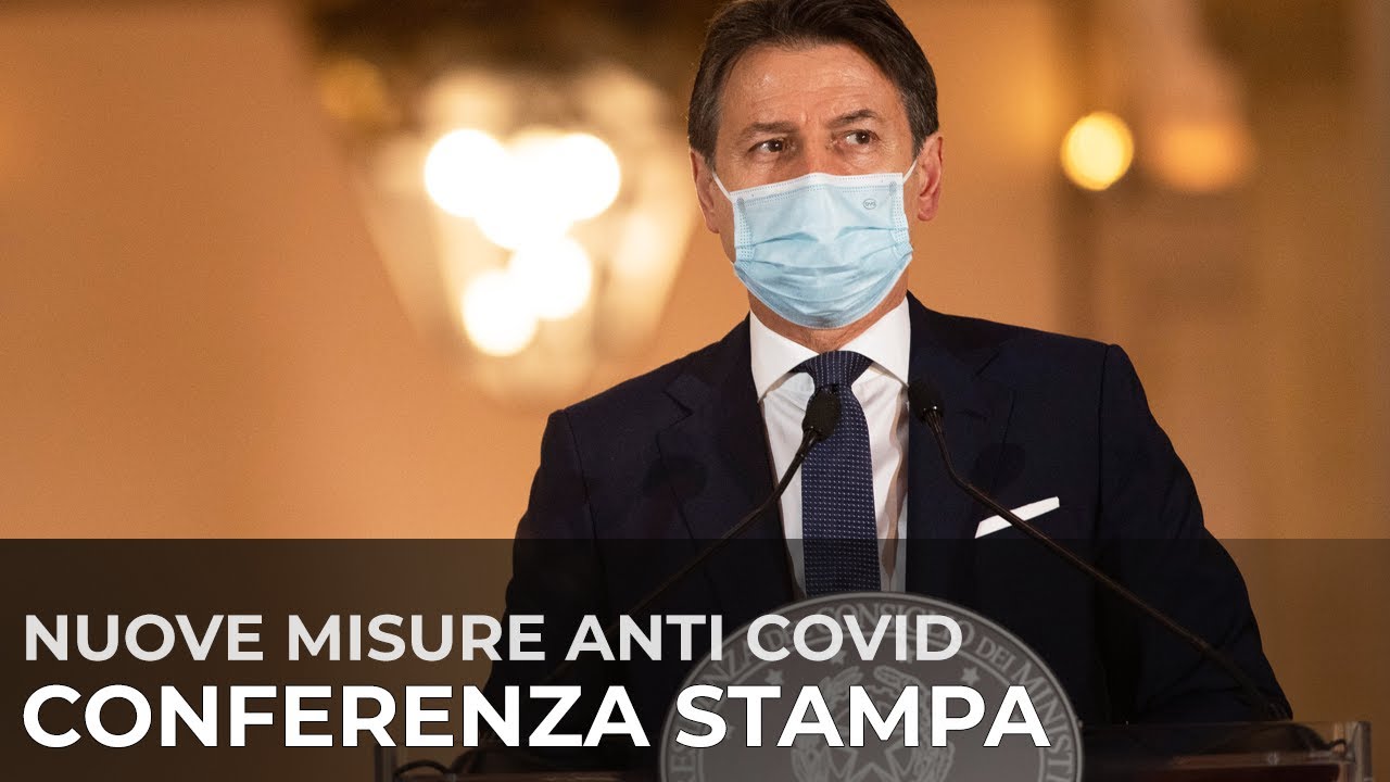 Coronavirus, conferenza stampa del Presidente Conte