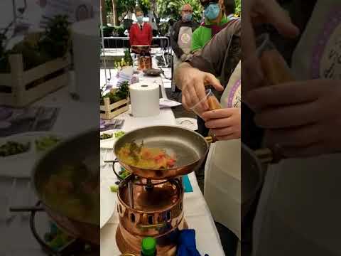 Speciale show cooking sull'Asparago Violetto
