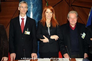 Marcel Leist Michela Vittoria Brambilla Claude Reiss  Roma 13-1-2013