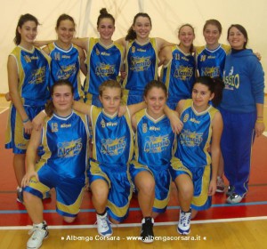 Basket Alassio Under 17 femminile 2014