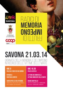 Giornata memoria e impegno Libera 2014
