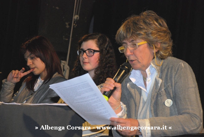 3 Albenga - C'era una svolta - Paola Mastrocola premiazione 12-4-2014