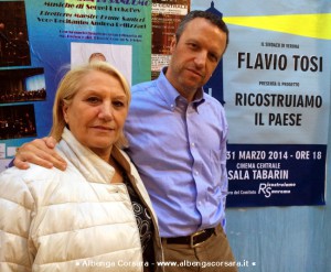 Rosy Guarnieri e Flavio Tosi