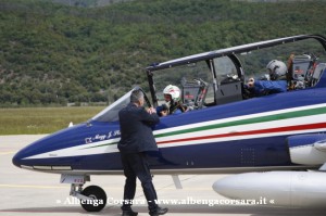 1 - Air Show Loano 2014 arrivo pattuglia Villanova d'Albenga