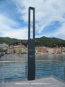 Alassio Molo Bestoso lampione danni