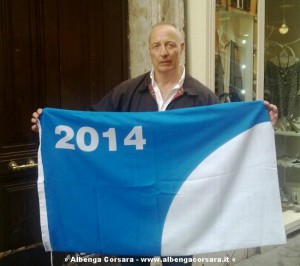 Jorg Costantino Bandiera blu 2014