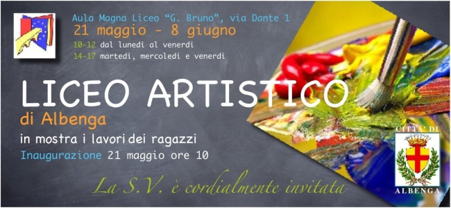 Mostra Liceo Artistico Albenga