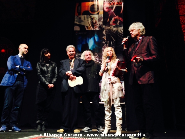 Premiazione Bob Geldof Sarzana 29 maggio 2014