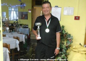Vittorio Carchero, medaglia d'oro ai campionati regionali liguri Veterani
