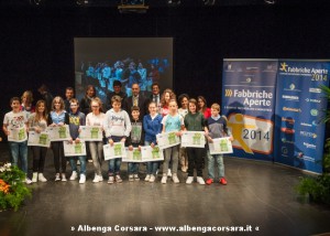 Fabbriche aperte I 13 premiati di Cairo Montenotte 4-6-2014