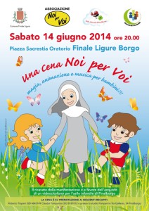Finale Ligure Cena Noi per Voi - 14 giugno