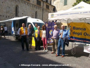 Lions Club Albenga Host in Piazza IV Novembre Albenga 8-6-2014