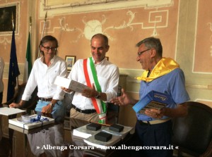 4 omaggiato Gianni  Tarnoldi - Albenga 26-8-2014
