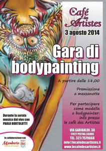 bodypainting Pietra 3 agosto