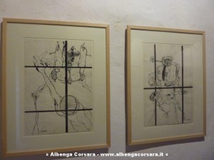 due disegni di Agenore Fabbri