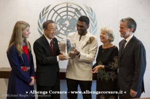 Ban Ki-moon receives Greenpeace delegation