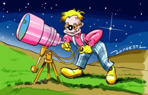 vignetta telescopio