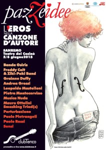 manifesto tenco Eros 2015 con artisti