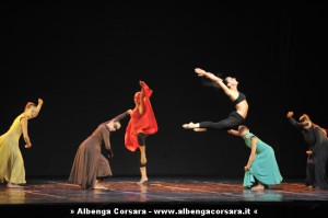 Loano, 29 agosto 2009. Saggio finale dello stage di danza tenuto dal maestro Gino Labate.