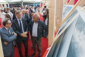 Graziano Delrio (Ministro alle Infrastrutture e Trasporti) inaugura la mostra fotografica di Carlo Borlenghi / * Foto © Studio Borlenghi