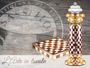 Scacchiera di funghi porcini