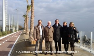 1 visita alla rinnovata passeggiata a mare di Zinola