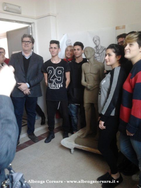 3 Liceo G. Bruno Statua s. Sebastiano