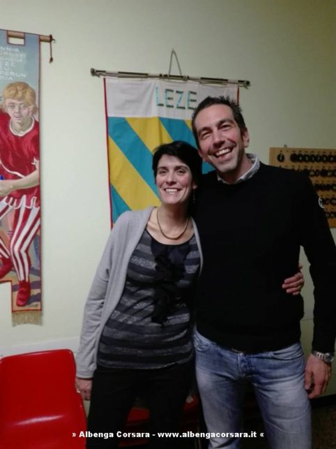Cristina Battaglia e Roberto Arboscello