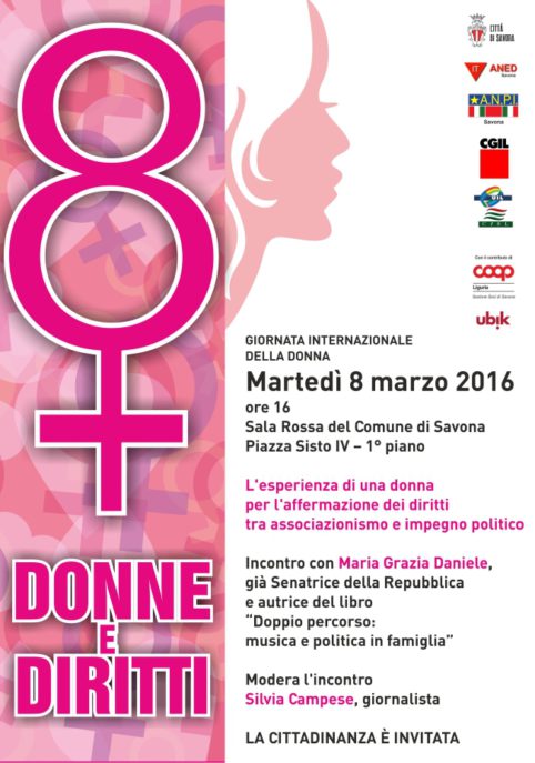 Donne e diritti Savona 8 marzo 2016