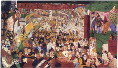 Ensor Entrata Cristo a Bruxelles