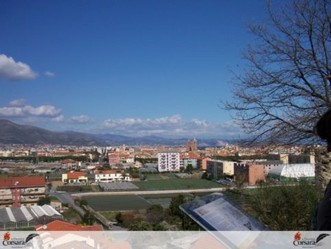 Albenga xAC - San Calocero visitatori e vista 2