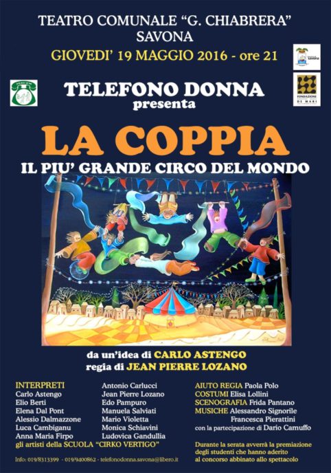 Telefono Donna al Chiabrera 19 maggio