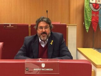 Angelo Vaccarezza in Consiglio Regione Liguria