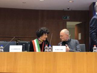 Patto dei Sindaci - Bruxelles sindaco Savona Ilaria Caprioglio in Parlamento UE