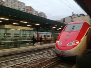 Frecciarossa alla Stazione di Genova Principe