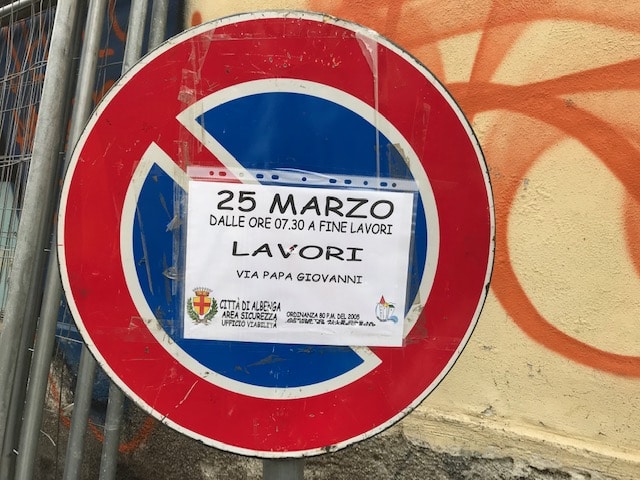 03 LAvori in Via Papa Giovanni Albenga