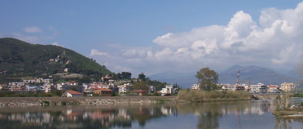 Albenga paesaggio e fiume Centa