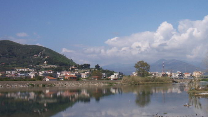 Albenga paesaggio e fiume Centa