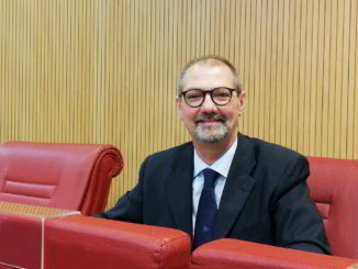 Mauro Righello in Consiglio Regione Liguria