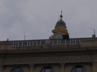 Il Palazzo di Regione Liguria in Piazza De Ferrari a Genova