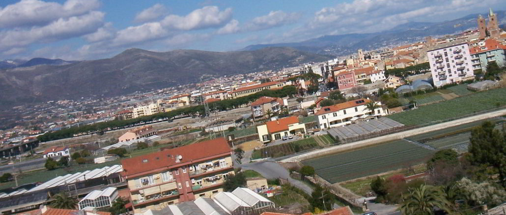 Panoramica su Albenga
