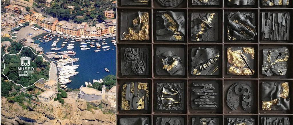 opera Impronte di Maria Cristina Carlini per il Museo del Parco di Portofino