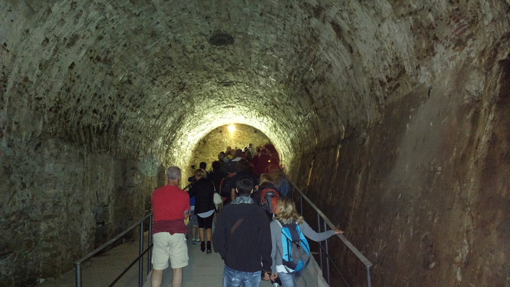 Una visita ai sotterranei della Fortezza Priamàr di Savona