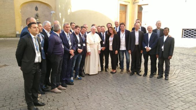 Delegazione Consiglio regionale Liguria con Papa Francesco