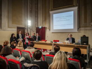 immaginafamiglie durante un incontro auditorium San Carlo di Albenga