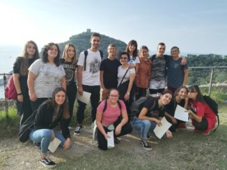 Studenti progetto Istituto Falcone di Loano School in Europe Europe in School